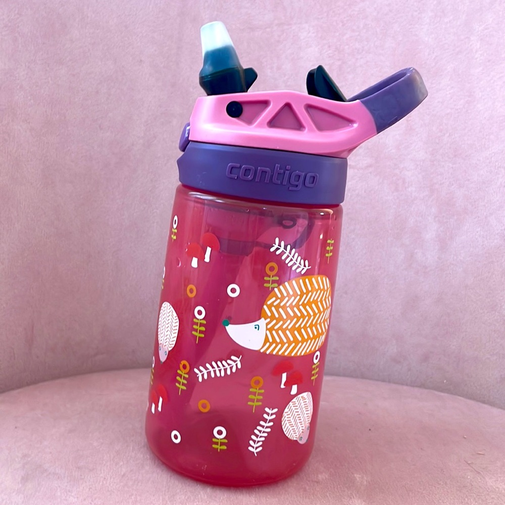 Contigo Plastic Kids' Hedgehog‎ Water Bottle